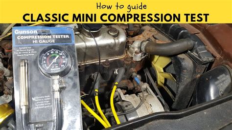 compression test classic mini|How to perform a compression test .